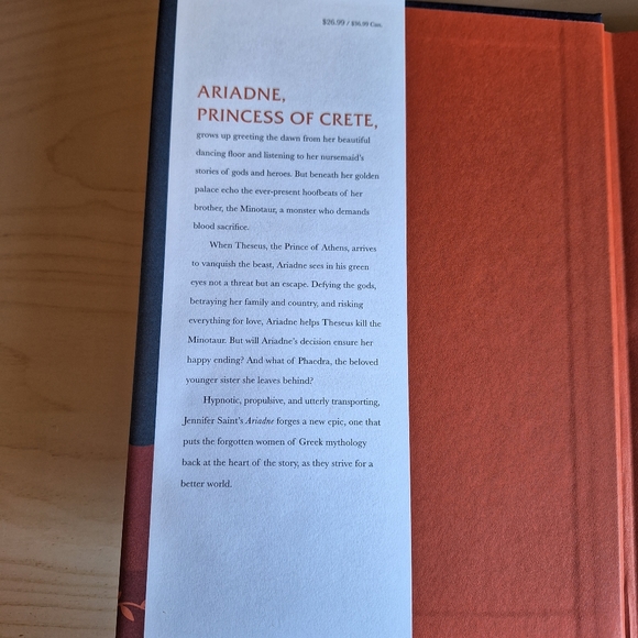 Ariadne By Jennifer Saint - Myth Fiction Novel - Hardcover with Dust Jacket - Picture 4 of 7